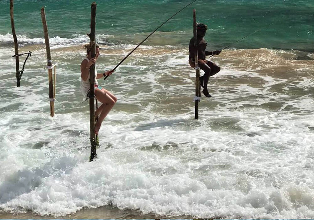 stilt fishing experience